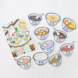 CHIILL Hong Kong Dessert Shop Post Card + Stickers Set 2 | CHIILL 港式糖水舖特色手信名信片+貼紙套裝 2