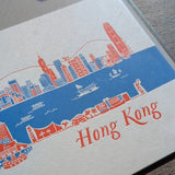 A4 Art Print - HK Skyline (day)