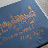 A4 Art Print - HK Skyline (night)