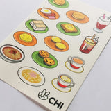 CHIILL Hong Kong Cha Chaan Teng Stickers |香港茶餐廳特色貼紙