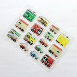 CHIILL Hong Kong Transportation Gel Sticker | CHIILL 香港特色交通工具滴膠貼紙