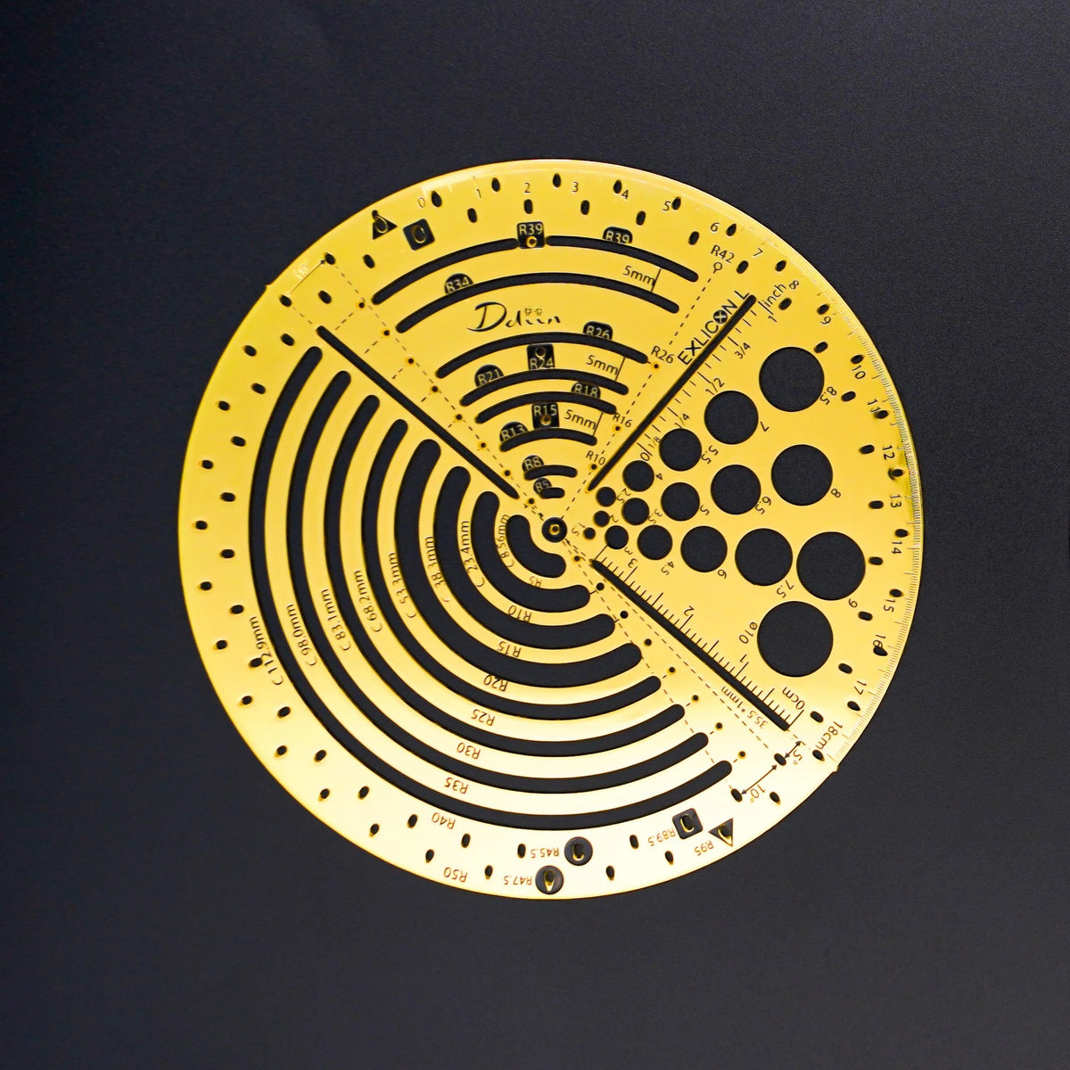 Ddiin Exlicon L Brass - Golden Ratio Tool Set - The Tree Stationery ...
