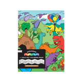 Picturesque Panorama Coloring Book - Dino Picnic Party 全景觀填色畫冊 - 恐龍野餐派對