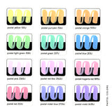 PIGMENT Decobrush - Pastel Colors (Set of 12)