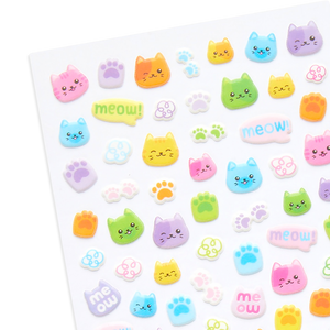 Stickiville Colorful Cat Stickers