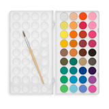 lil' Watercolor Paint Pods - Set of 36 (Brush Included)