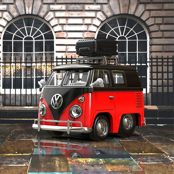 TinyQ Uno-Series 16 - Volkswagen T1 Transporter (Sealing Wax Red)