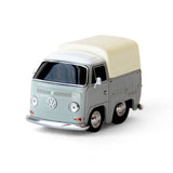 TinyQ Uno-Series 17 - Volkswagen T2 Pickup Truck (Light Gray)