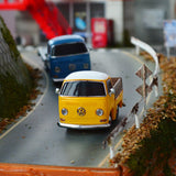 TinyQ Uno-Series 17 - Volkswagen T2 Pickup Truck (Rallye Yellow)