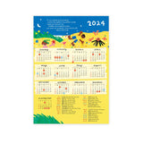 2024 Schedule Book 手帳 - Before robots take over the world, let’s not forget to be human