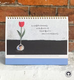 Little Half Desk Calendar 2026 - As the fishbowl tenderly turning clear | 小半座枱月曆 2026 - 漸漸清澈的魚缸