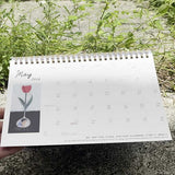 Little Half Desk Calendar 2026 - As the fishbowl tenderly turning clear | 小半座枱月曆 2026 - 漸漸清澈的魚缸