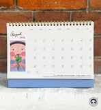 Little Half Desk Calendar 2026 - As the fishbowl tenderly turning clear | 小半座枱月曆 2026 - 漸漸清澈的魚缸