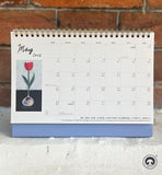 Little Half Desk Calendar 2026 - As the fishbowl tenderly turning clear | 小半座枱月曆 2026 - 漸漸清澈的魚缸