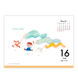 2027 Day by Day Desk Calendar 桌曆 // Tiny Things Appreciation Club 欣賞小事物同好會