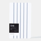 iiro 47 Stripe｜Metallic Silver