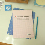 A5 Desk Notepad - Bald Square