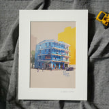 Art Print - The Blue House Cluster 藍屋建築群