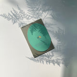 Oval Greeting Card - Precious beyond measure (Turquoise) | 橢圓形心意卡 - 無價之寶 (湖綠)