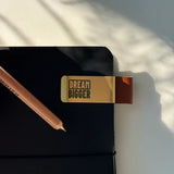 【Brass bookmark | 金屬書籤夾】Dream bigger