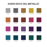 DECO GEL 1.0 - METALLIC (individual colors)