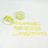 【Lemon Grass 青檸檬草】Watercolour Blessing Washi Decorative Masking Tape