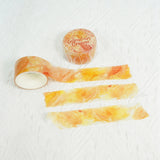 【Calendula Orange 橙金盞花】Watercolour Blessing Washi Decorative Masking Tape