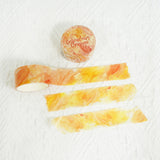 【Calendula Orange 橙金盞花】Watercolour Blessing Washi Decorative Masking Tape