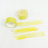 【Daffodil Yellow 黃洋水仙】Watercolour Blessing Washi Decorative Masking Tape