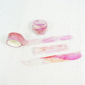 【Bauhinia Pink 粉紅洋紫荊】Watercolour Blessing Washi Decorative Masking Tape