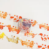 Sausage Dog 腸仔狗 PET Masking Tape (3cm x 5m)