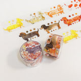 Sausage Dog 腸仔狗 PET Masking Tape (3cm x 5m)