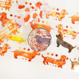 Sausage Dog 腸仔狗 PET Masking Tape (3cm x 5m)