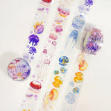 Jellyfish 深海水母 PET Masking Tape (3cm x 5m)