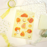 A6 Washi Sticker Sheet - Kiwi Bird | A6和紙貼紙 - 奇異鳥