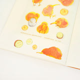 A6 PET Sticker Sheet - Kiwi Bird | A6防水PET白墨貼紙 - 奇異鳥