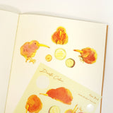 A6 Washi Sticker Sheet - Kiwi Bird | A6和紙貼紙 - 奇異鳥