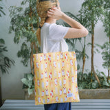 Tote Bag - Yellow Long Cat