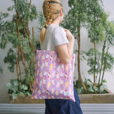 Tote Bag - Purple Long Cat