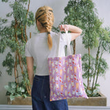 Tote Bag - Purple Long Cat