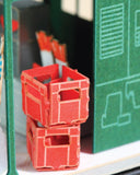 FingerART Paper Art Model with Plastic Box - Dai Pai Dong | FingerART紙藝模型連展示盒 - 大牌檔