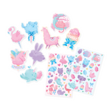 Fluffy Cotton Candy Scented Stickers