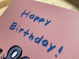 Folded Card - Happy Birthday