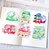 Waterproof vinyl sticker - Panda HK Ferry