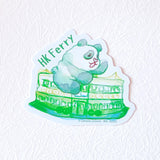 Waterproof vinyl sticker - Panda HK Ferry