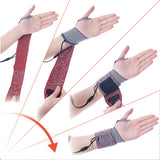 KnitWarm Wrap 織暖護帶 + 5V2A Power Bank (Pattern款式: Diagonal (Blue藍/Grey灰)
