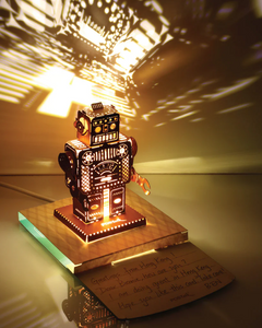 POSTalk Light Model - Metal Robot | 光影模型 - 機械人