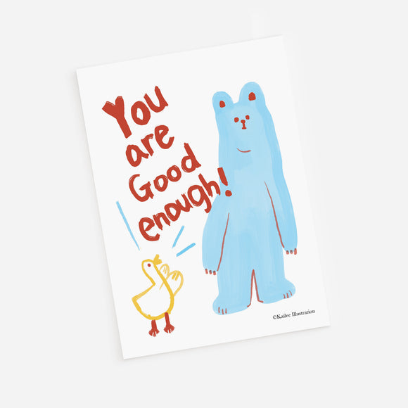 Postcard - You are Good Enough!