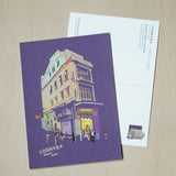 A6 Hong Kong Heritage Buildings Postcard - Kung Lee Herbal Tea Shop 公利真料竹蔗水