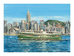 Postcard - Crossing the Harbour